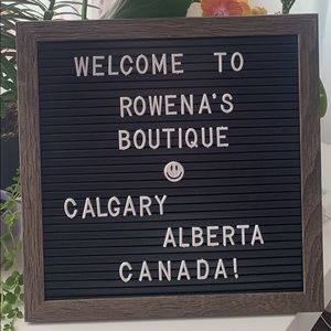 Meet your Posher, Rowena